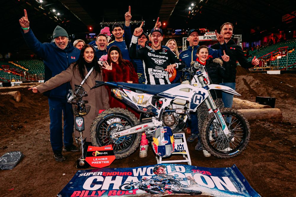 Billy Bolt wins 2025 SuperEnduro World Championship | Husqvarna